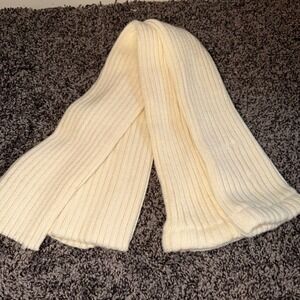 Brandy Melville Cream Ribbed Knit Leg/Arm Warmer Chunky OS